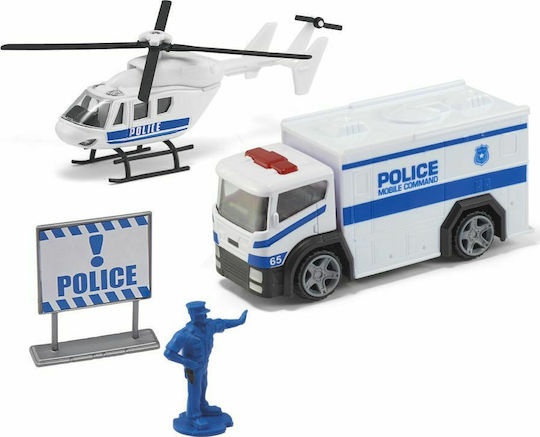 AS Teamsterz Immediate Response Set with Helicopter for 3+ years+ Years (Various Designs) 2pcs