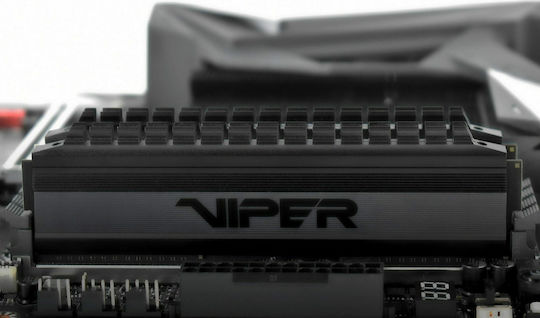 Patriot Viper 4 Blackout 32GB DDR4 RAM with 2 Modules (2x16GB) and 3600 Speed for Desktop
