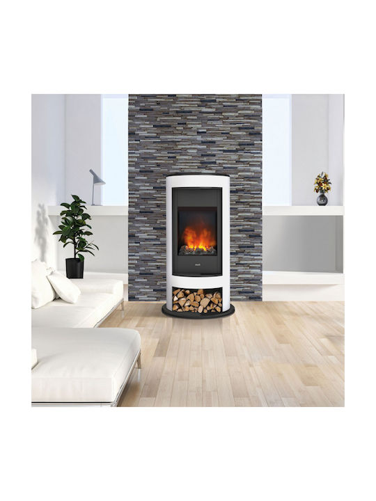 Dimplex Verdi 206275 Boden Elektrischer Kamin 2000W 78x143cm Weiß