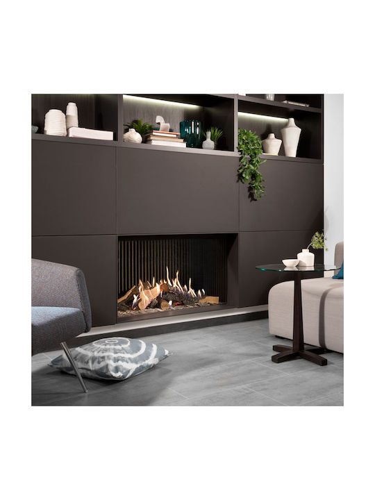 Dimplex Silverton Επιδαπέδιο Ηλεκτρικό Τζάκι 60W 71x35cm Μαύρο