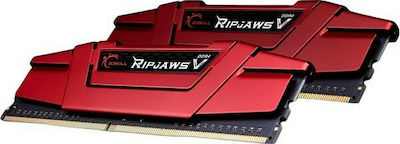 G.Skill Ripjaws V 32GB DDR4 RAM με 2 Modules (2x16GB) και Ταχύτητα 3000 για Desktop