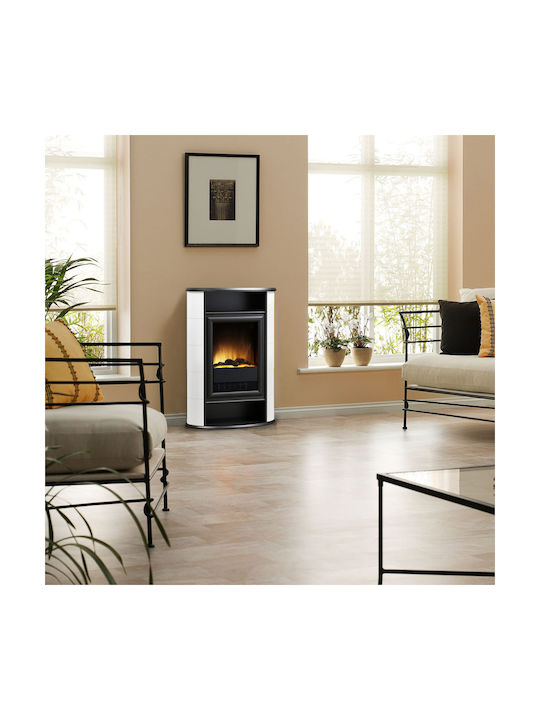 Dimplex Scandic Floor Electric Fireplace 2000W 77x103.5cm Black