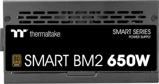Thermaltake Smart BM2 650W Black Computer Power Supply Semi Modular 80 Plus Bronze