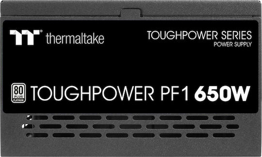 Thermaltake Toughpower PF1 650W Μαύρο Τροφοδοτικό Υπολογιστή Full Modular 80 Plus Platinum