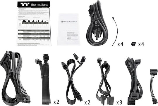 Thermaltake Toughpower PF1 750W Μαύρο Τροφοδοτικό Υπολογιστή Full Modular 80 Plus Platinum