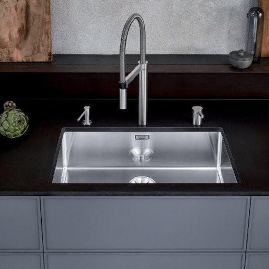 Blanco Claron 700-U Durinox Unterbau Satiniert 74x44cm Silber Blanco Claron 700-U Durinox Unterbau Satiniert 74x44cm Silber