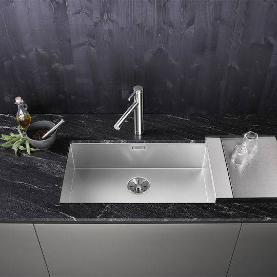 Blanco Zerox 700-U InFino Υποκαθήμενος Inox Σατινέ Μ74xΠ44cm Ασημί