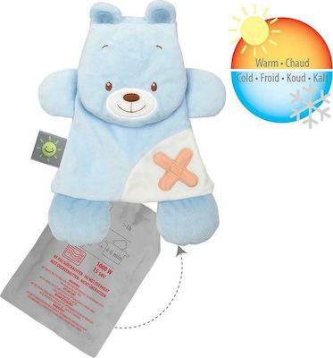 Nattou Sleep Toy Cuddly & Gelpack Bear made of Fabric for 0++ Months