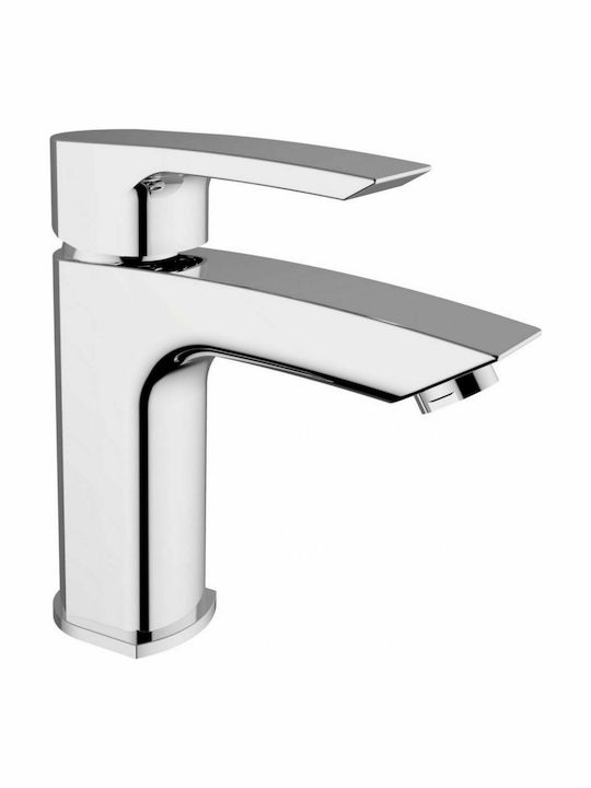 Ottone Meloda Queen Αναμεικτική Μπαταρία Νιπτήρα Ψηλή Ασημί