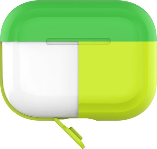 Puro Icon Fluo Husă în culoarea Galben pentru Apple AirPods Pro