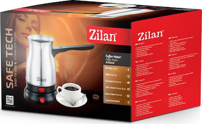 Zilan Electric Greek Coffee Pot 800W with Capacity 300ml Gray