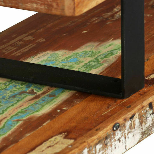 TV-Ständer aus Massivholz Beiges M115xT30xH40cm