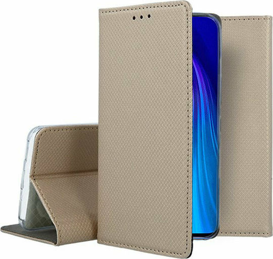Smart Magnet Book Δερματίνης Χρυσό (iPhone 12 mini)