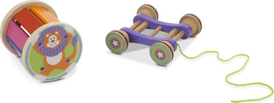 Melissa & Doug Pull-Along Toy Pull-along with Xylophone made of Wood for 12++ Months