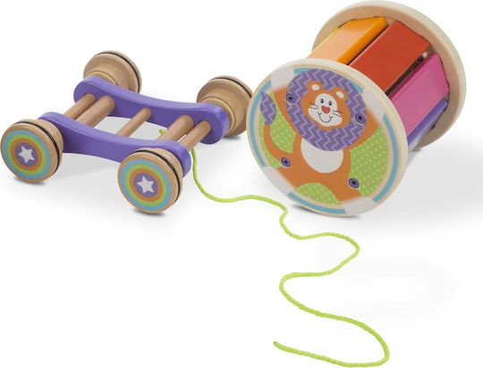 Melissa & Doug Pull-Along Toy Pull-along with Xylophone made of Wood for 12++ Months