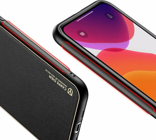 Dux Ducis Yolo Series Back Cover Δερματίνης Μαύρο (iPhone 12 / 12 Pro)