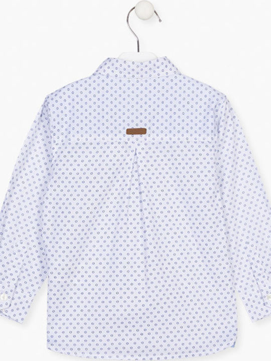 Losan Kids Polka Dot Shirt White