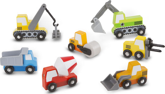 Melissa & Doug Construction Site Σετ Αυτοκινητάκια για 3+ Ετών