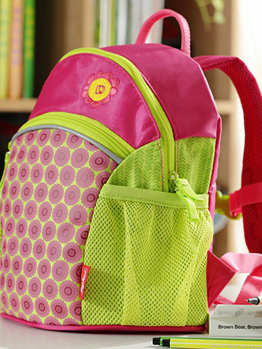 Sigikid Florentine School Bag Backpack Kindergarten Fuchsia with Water Bottle Holder