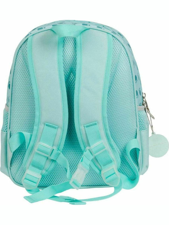 A Little Lovely Company Monsters Schulranzen Rucksack Kindergarten in Blau Farbe 13Es