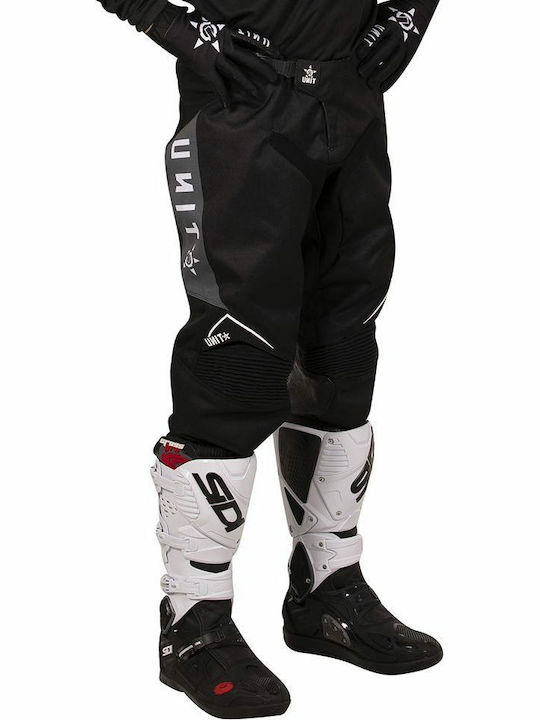 Unit Shadow MX Καλοκαιρινό Ανδρικό Παντελόνι Motocross Μαύρο