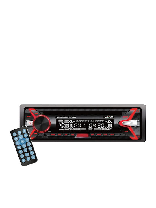 Gear Автомобилна Аудио Система 1DIN (USB)