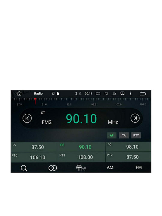 Digital IQ Ηχοσύστημα Αυτοκινήτου 2DIN (Bluetooth/USB/AUX/WiFi/GPS/Apple-Carplay/Android-Auto) με Οθόνη Αφής 6.5"