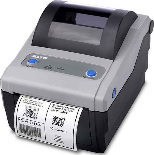 Sato CG408 Label Printer Thermal Transfer 203 dpi