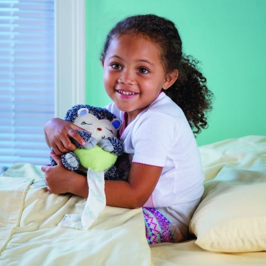 Summer Infant Schlafspielzeug Little Heartbeats Soother Hedgehog aus Stoff mit weißen Klängen für 0++ Monate