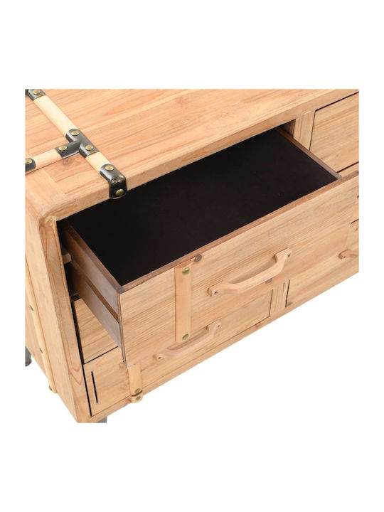 Συρταριέρα Κρεβατοκάμαρας mit 6 Schubladen 91x35x73cm