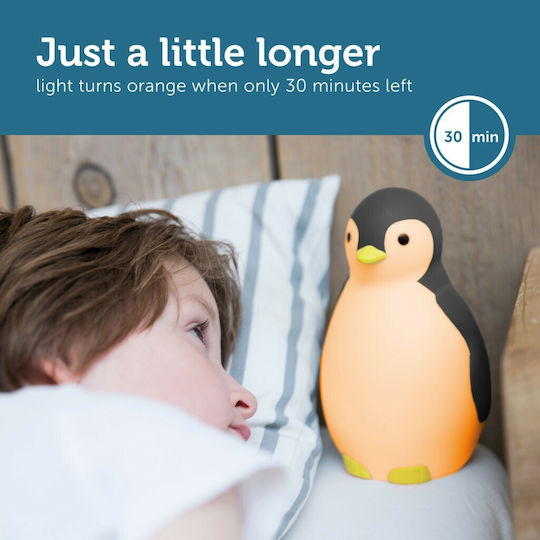 Zazu Sleep Toy Pam The Penguin with Lights for 24++ Months