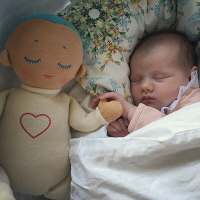 Lulla Doll Sleep Toy Sleep Companion made of Fabric with Sounds for 0++ Months