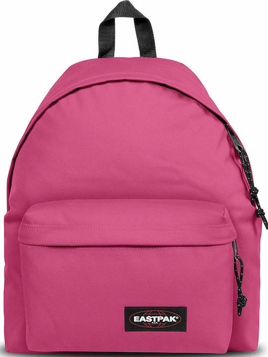 Eastpak Padded Pak'r Extra Pink Σχολική Τσάντα Πλάτης Γυμνασίου - Λυκείου σε Ροζ χρώμα 24lt