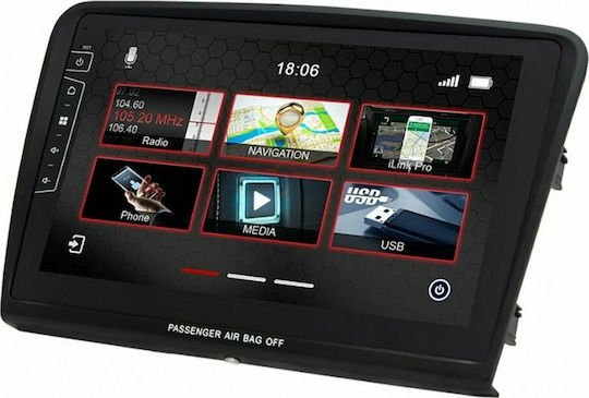 Dynavin Sistem Audio Auto pentru Skoda Superb 2008-2015 (Bluetooth/USB/AUX/WiFi/GPS/Apple-Carplay/Android-Auto) cu Ecran Tactil 10"