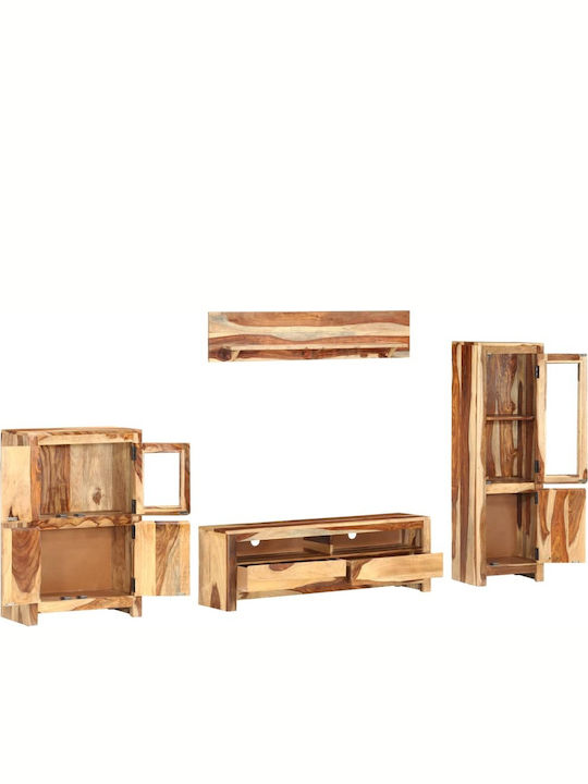 Wohnzimmer TV-Einheit Sheesham L120xB30xH40cm