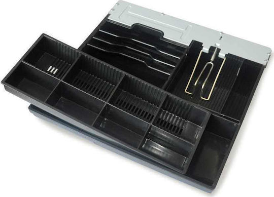 TE Tameiaki Express ΤΕ555 Cash Register Insert Tray with 8 Coin Slots and 6 Slots for Bills 31.5x30.7x5.6cm