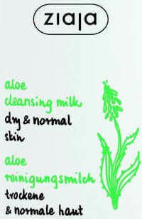 Ziaja Aloe Cleansing Milk Dry And Normal Skin Emulsion Cleansing Face 200ml