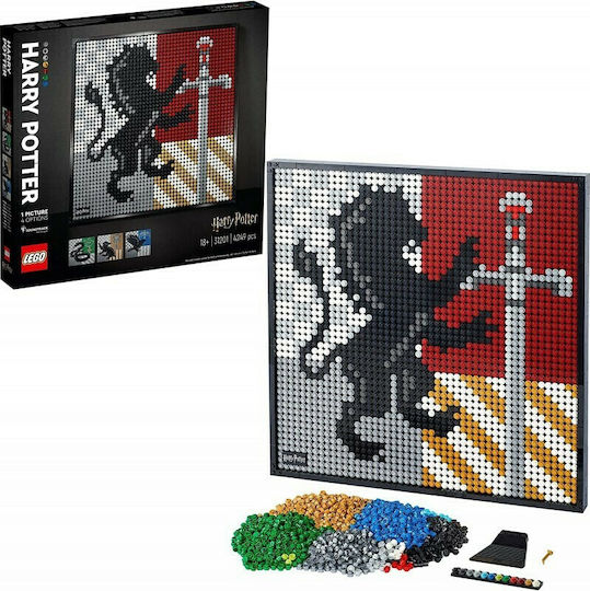 LEGO Art Hogwarts Crests Poster για 18+ Ετών 4249τμχ