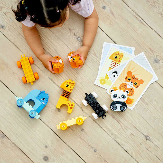 Duplo Animal Train για 1.5+ Ετών 4τμχ