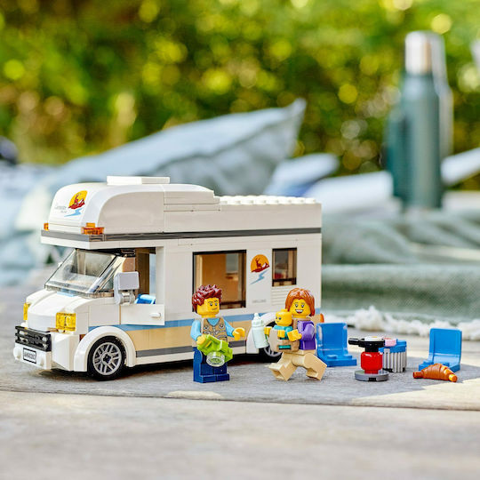 Lego City Holiday Camper Van pentru 5+ Ani 60283 Skroutz Romania