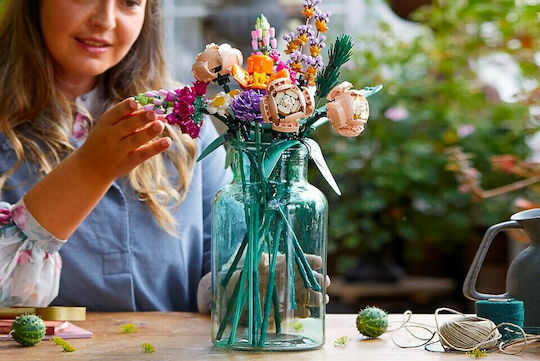 LEGO Botanical Collection Flower Bouquet Artificial Flowers for 18+ Years 756 Pieces