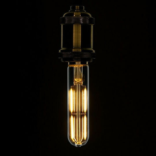 GloboStar LED-Lampe 4W 135mm für Fassung E27 und Form T30 Warmes Weiß 440lm Dimmbar