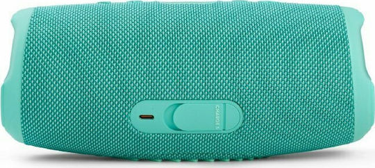 JBL Charge 5 Waterproof Bluetooth Speaker 40W with Battery Life up to 20 hours Turquoise