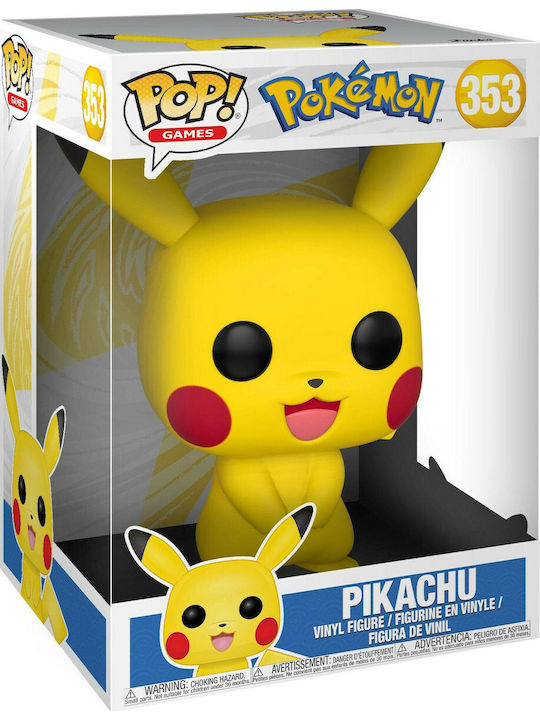 Funko Pop! Games: Pikachu Supersized 10" (25cm) Funko Pop! Games: Pikachu Supersized 10" (25cm)