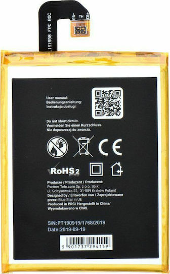 Blue Star Compatible Replacement Battery 3100mAh for Xperia XZ3