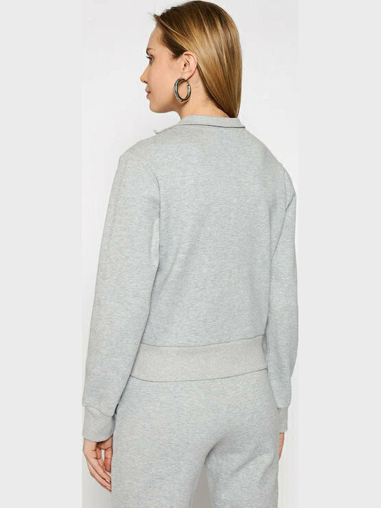 Women's Sweatshirt Jacket Gray