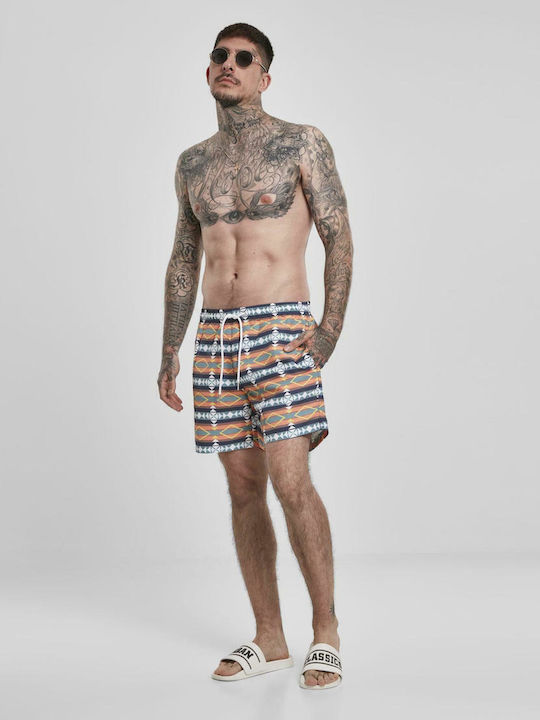 Men's Swimwear Multicolour Bermuda with Prints