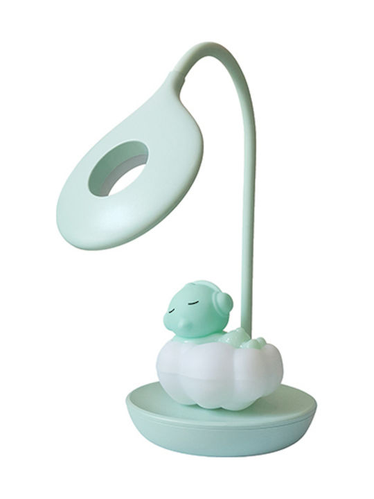 Bright Sun Led Παιδικό Φωτιστικό Γραφείου Bright Sun Earphone Chicken Πράσινο