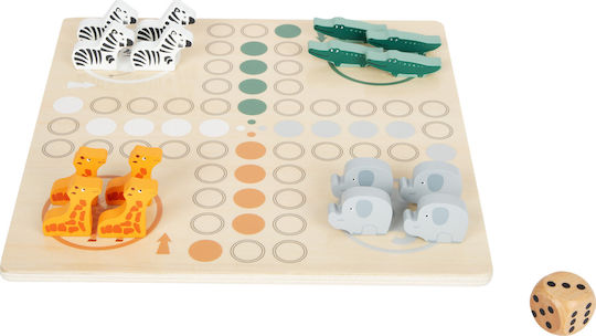 Board Game Ludo Safari for 4 Players 4+ Years Old (EN) Small Foot