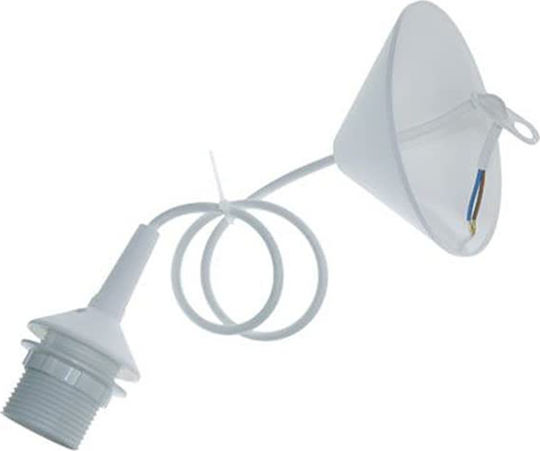 Josef Niermann Kids Plastic Single Ceiling Light E27 Zanimo Light Blue 60W